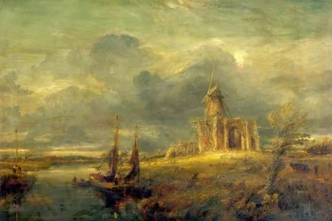 William Joseph J. C. Bond, The Parting Gleam: Old St Benet's Abbey, Norfolk