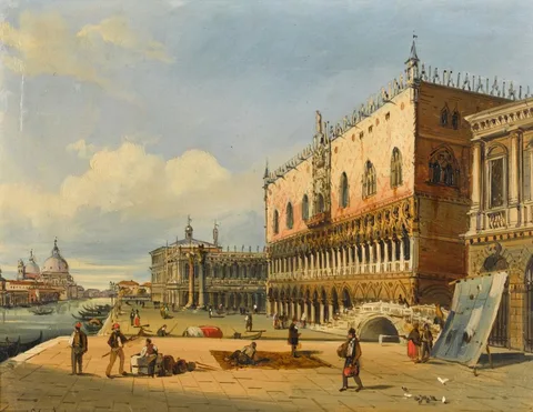 Carlo Grubacs, Doge's Palace Grand Canal