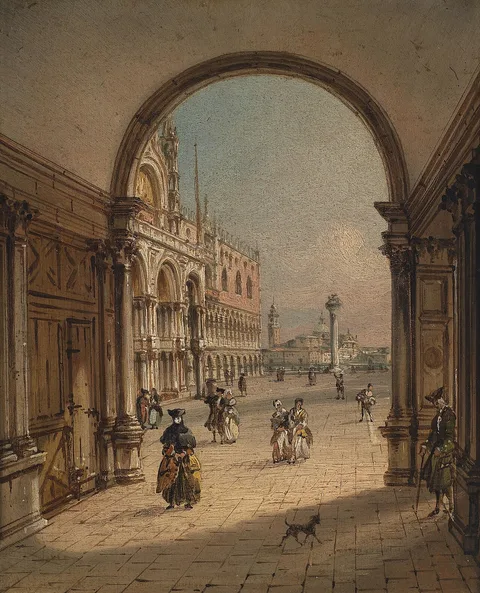 Carlo Grubacs, Piazzetta San Marco