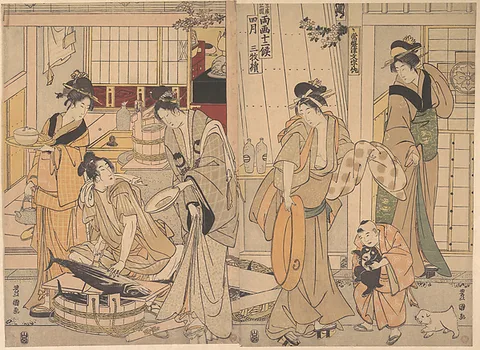 Toyokuni, The Fourth Month