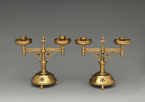 Bruce Talbert, Candlestick (one of a pair)