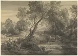 Friedrich Preller d. Ä., Centaurs at a Pond