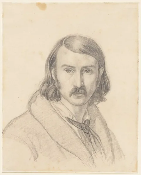 Friedrich Preller d. Ä., Self-Portrait