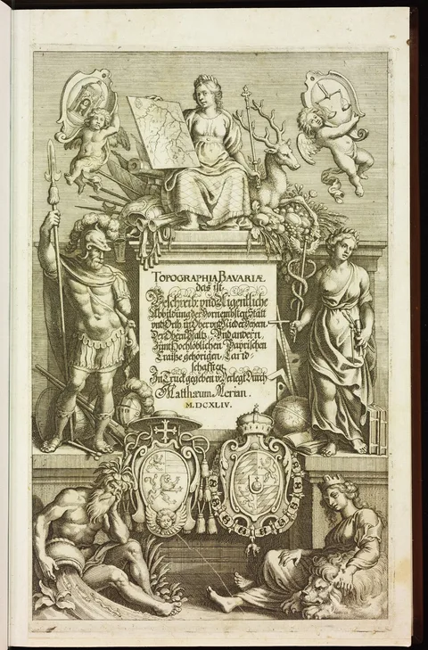 Matthäus Merian the Elder, Topographia Germaniae