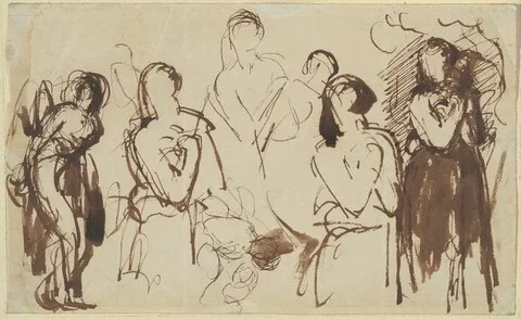 William Etty, Studies for Joan of Arc
