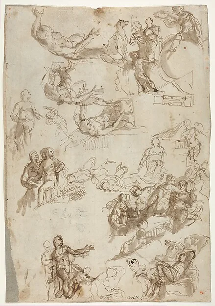Paolo Veronese, Studies for The Allegories of Love