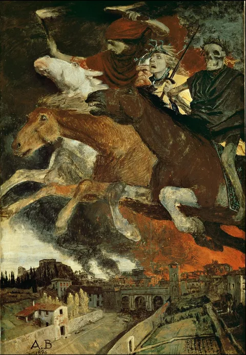 Arnold Böcklin, The War
