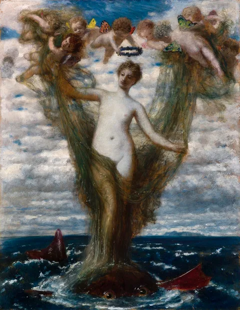 Arnold Böcklin, Venus Anadyomene