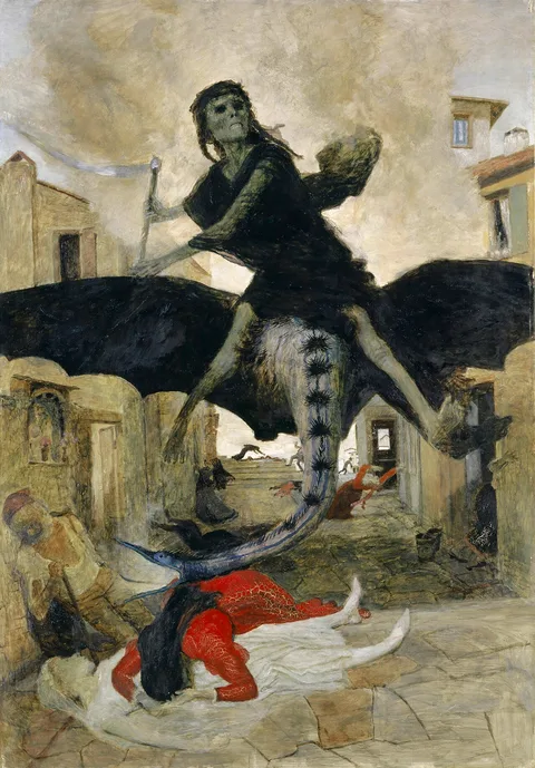 Arnold Böcklin, The Plague