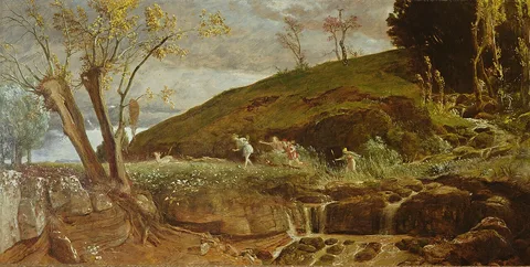Arnold Böcklin, The hunt of Diana