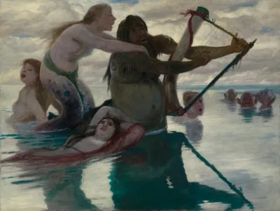 Arnold Böcklin, In the Sea