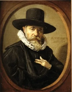 Frans Hals, Oval Portrait of a man aged 56