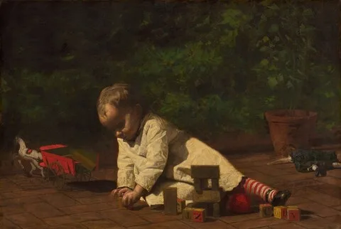 Thomas Eakins, Baby at Play