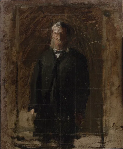 Thomas Eakins, Sketch for Portrait of Professor George F. Barker
