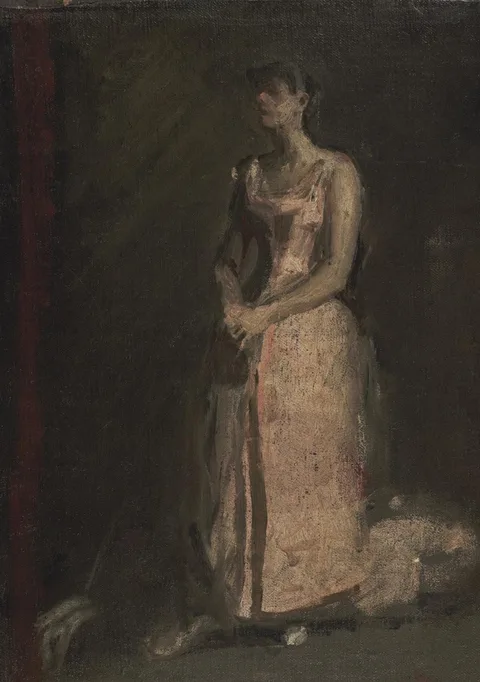 Thomas Eakins, Sketch for The Concert Singer