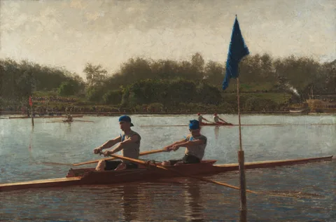 Thomas Eakins, The Biglin Brothers Turning the Stake