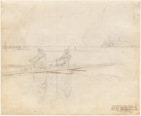 Thomas Eakins, The Biglin Brothers Turning the Stake