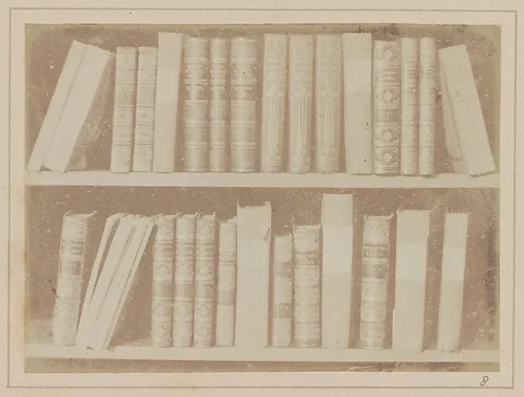 William Henry Fox Talbot, A Scene in a Library