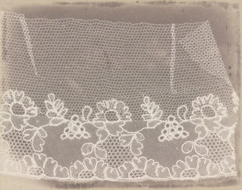 William Henry Fox Talbot, Lace