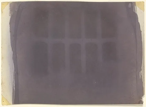 William Henry Fox Talbot, The Oriel Window, South Gallery, Lacock Abbey