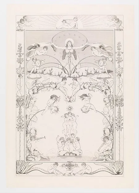 Philipp Otto Runge, Evening, from the series The Times of the Day