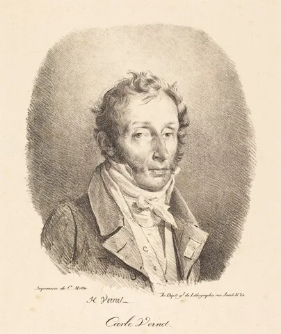 Horace Vernet, Bust of Carle Vernet