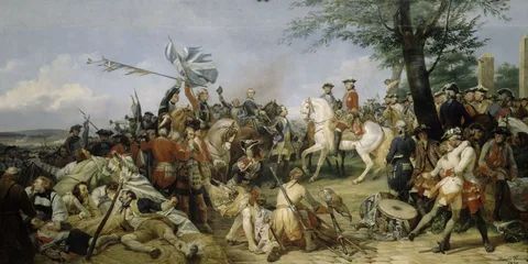 Horace Vernet, Battle of Fontenoy, 11th of May 1745