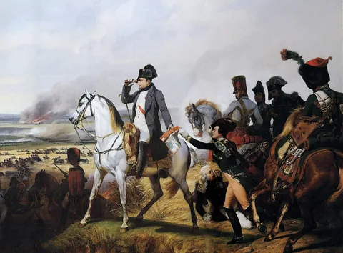 Horace Vernet, The battle of Wagram in 1809