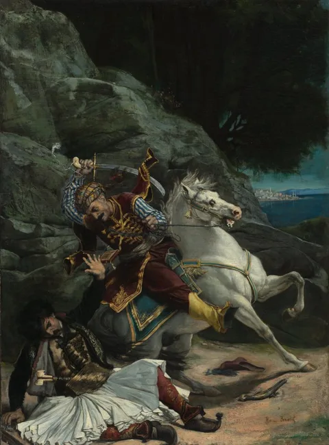 Horace Vernet, Combat of a Greek and a Turk