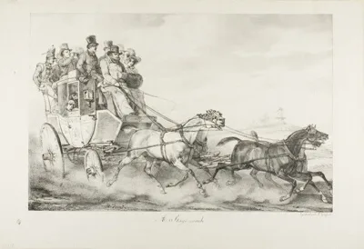 Horace Vernet, A Stagecoach
