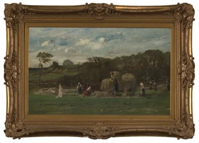 Mihály Munkácsy, Loading Hay