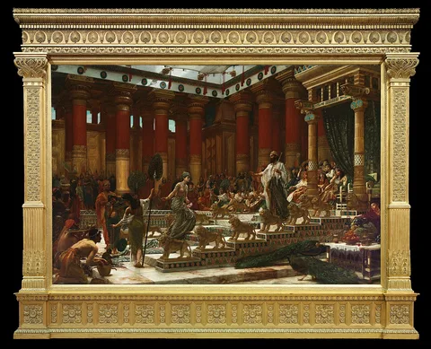 Edward Poynter, The Visit of the Queen of Sheba to King Solomon