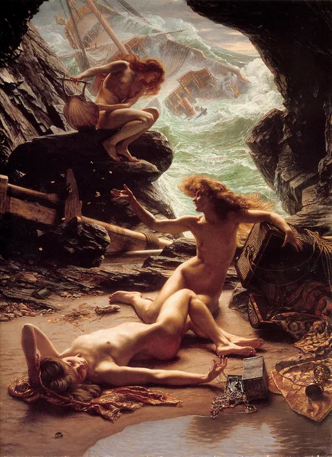 Edward Poynter, The Cave of the Storm Nymphs