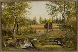 Vladimir Makovsky, In the birch forest.