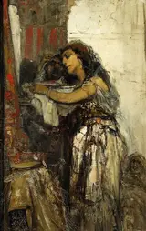 Maurycy Gottlieb, Salome with the head of St. John
