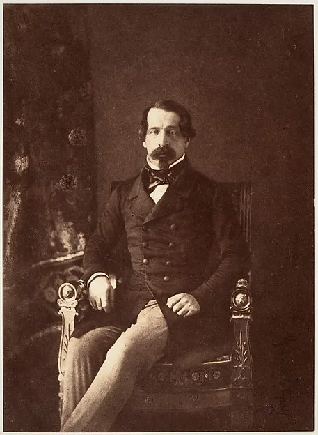 Gustave Le Gray, Portrait de Louis-Napoléon Bonaparte en Prince-Président