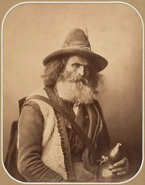 Gustave Le Gray, [An Italian Street Musician]