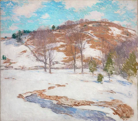 Willard Metcalf, Snow in the Foothills