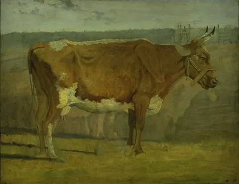 Johan Lundbye, Study of a Cow