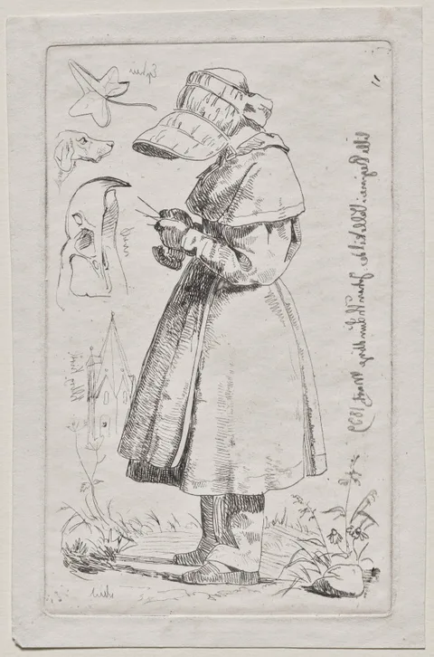 Johan Lundbye, Little Regine in Vallekilde