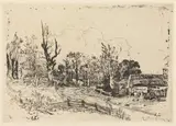 John Crome, Road with a Farmhouse on the Right