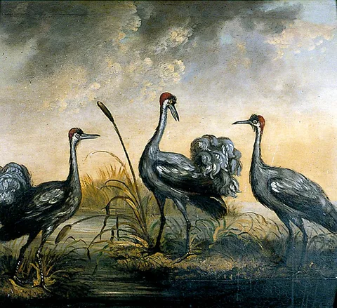 John Crome, 'The Three Cranes' Inn Sign