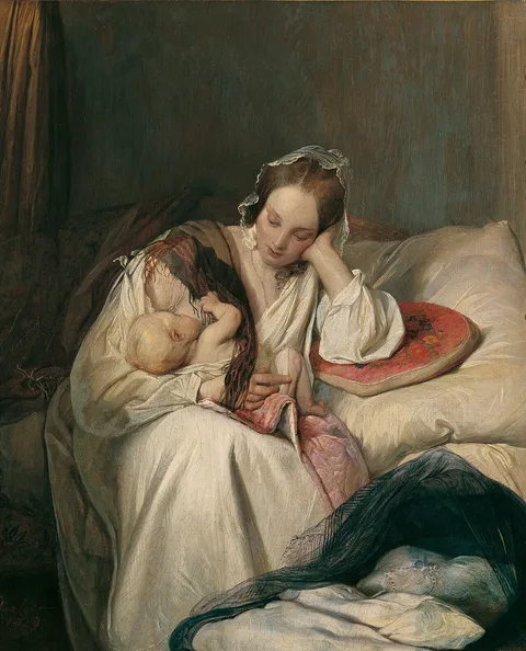 Josef Danhauser, Mother's love