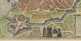 Frans Hogenberg, Palazzo Farnese at Caprarola from Braun and Hogenberg's Civitates Orbis Terrarum