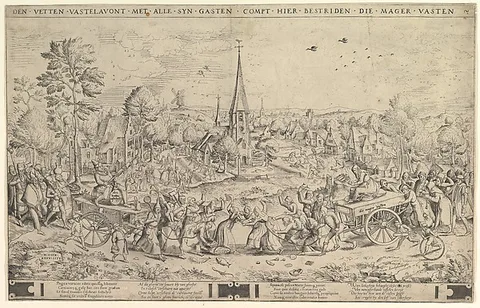 Frans Hogenberg, Lent and Carnival