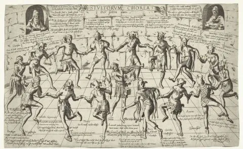 Frans Hogenberg, Narrendans