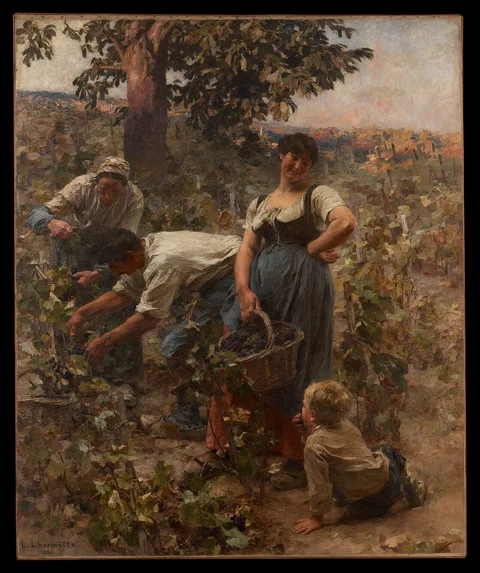 Léon Augustin Lhermitte, The Grape Harvest