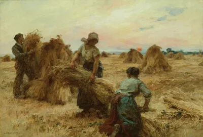 Léon Augustin Lhermitte, The Harvesters