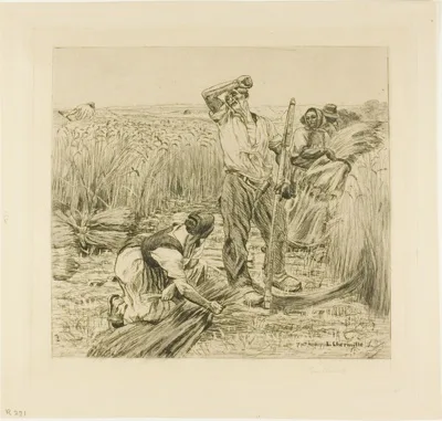 Léon Augustin Lhermitte, Harvest