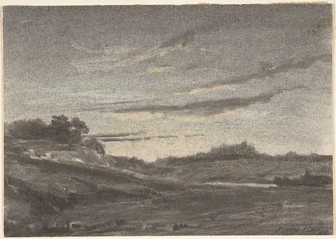 Anton Melbye, Coastal Landscape